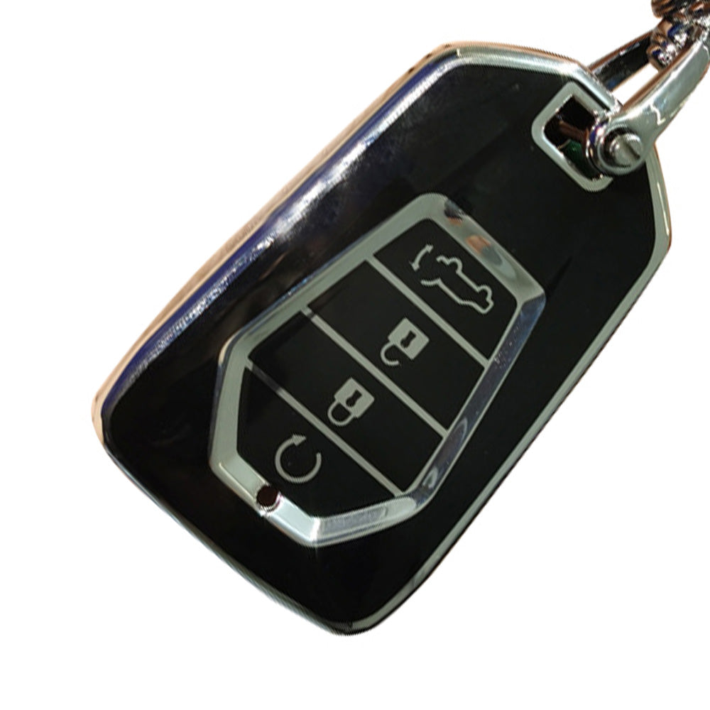 TPU 4-Button Car Remote Key Fob Cover Suitable for Isuzu D-MAX