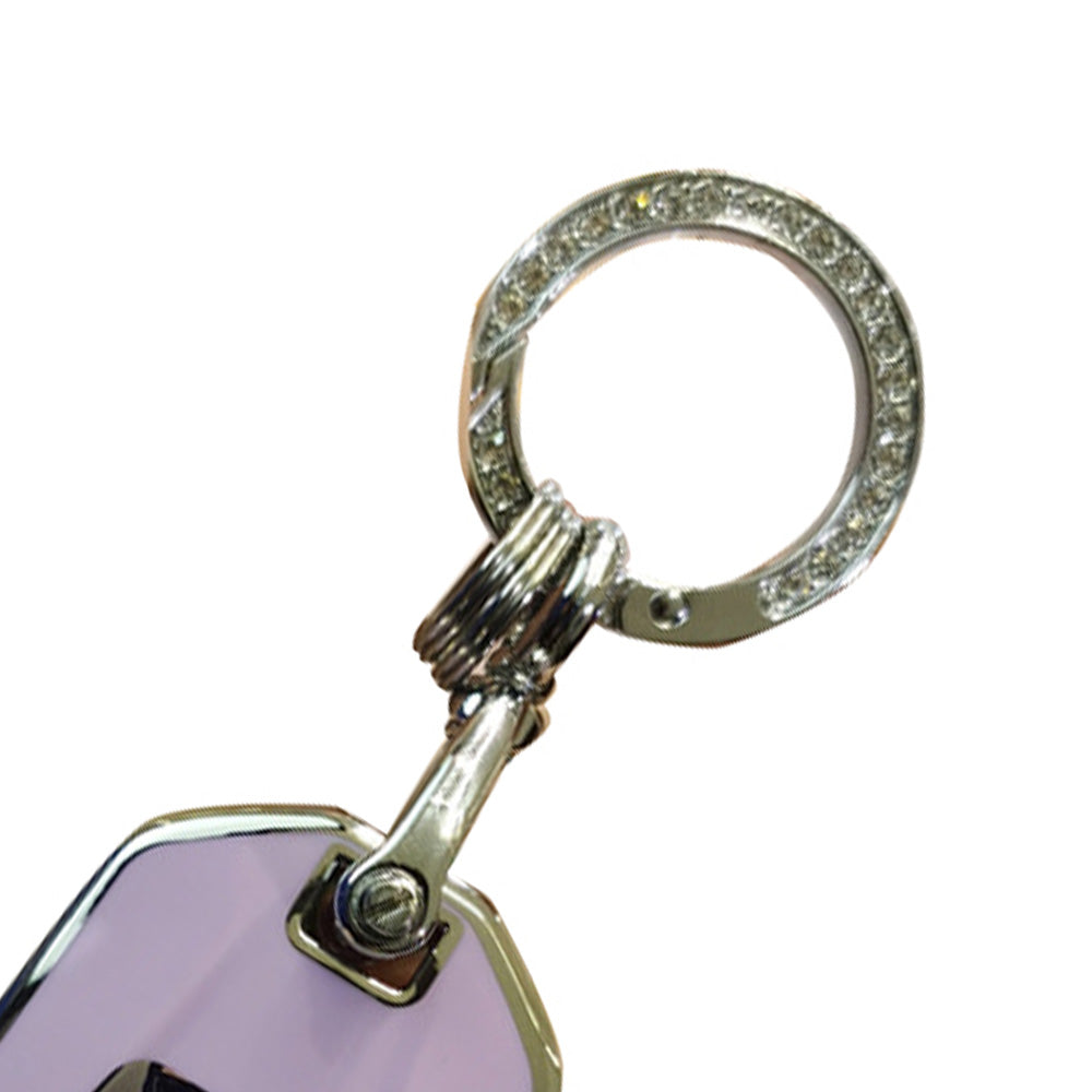TPU Car Remote Key Fob Cover Suitable for Isuzu D-Max 4 Button Purple