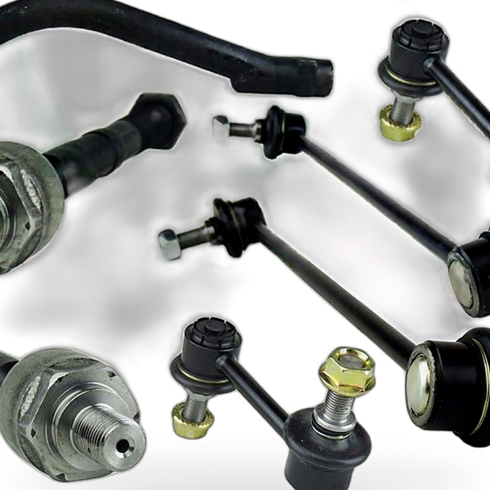 Tie Rod End Stabiliser Sway Bar Link Kit 8 Pieces Suitable for Hyundai Santa Fe
