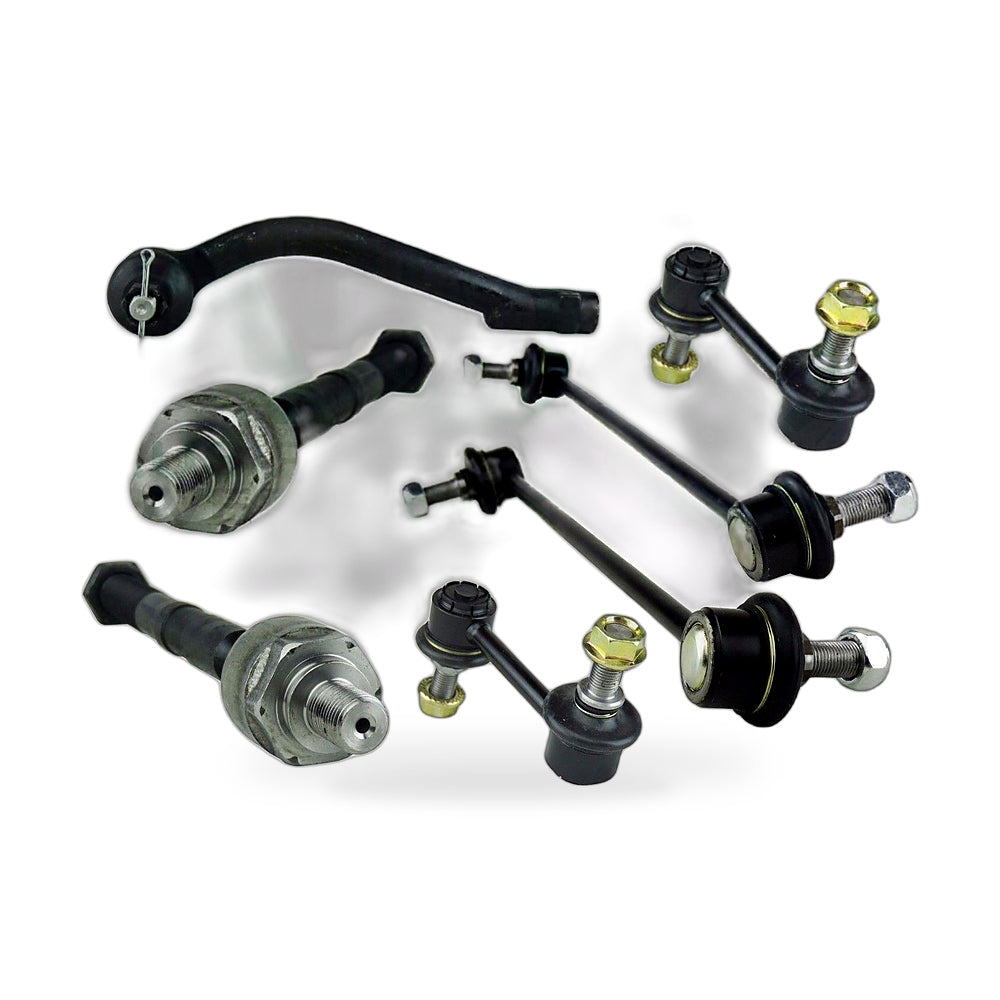 Tie Rod End Stabiliser Sway Bar Link Kit 8 Pieces Suitable for Hyundai Santa Fe