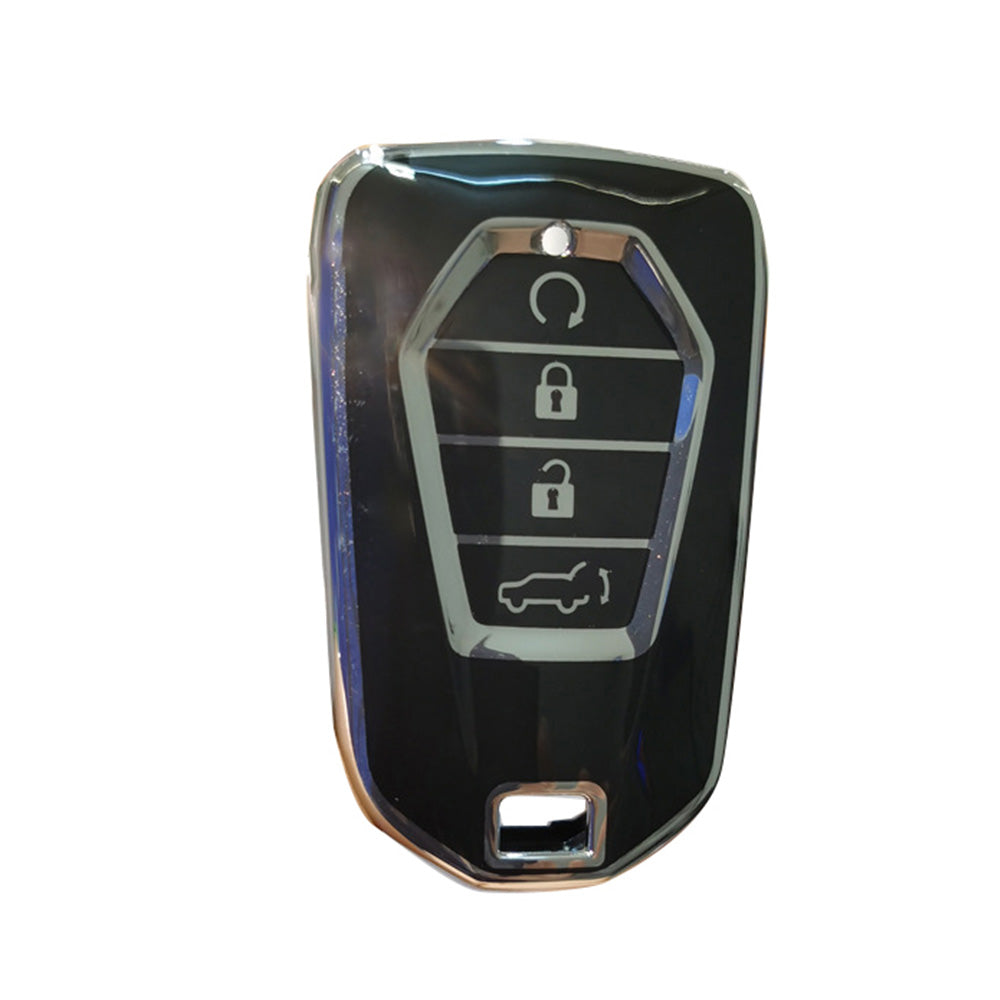 TPU 4-Button Car Remote Key Fob Cover Suitable for Isuzu D-MAX