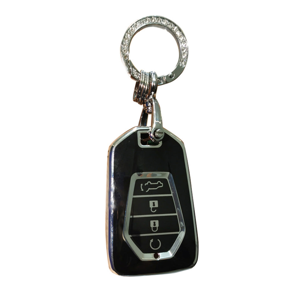 TPU 4-Button Car Remote Key Fob Cover Suitable for Isuzu D-MAX