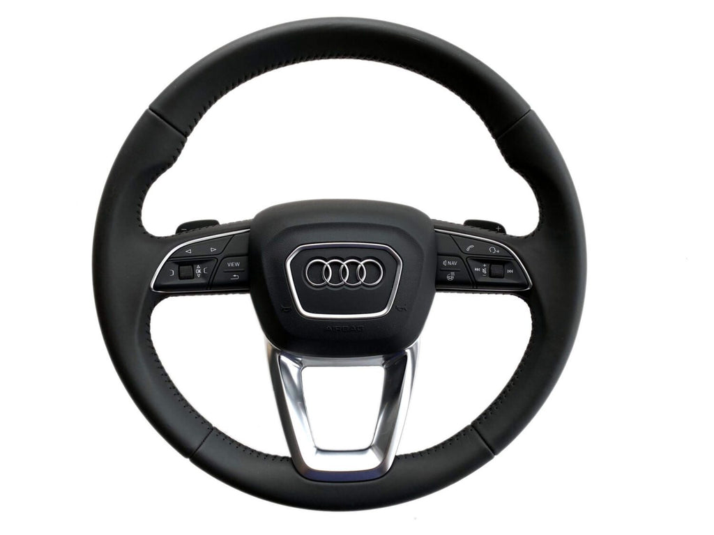 NEW OE HEATED STEERING WHEEL BLACK LEATHER WITH AIRBAG AUDI A4 S4 Q5 Q7 4M0419091B