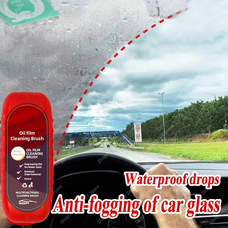 Car Glass Coating Kit | Oil Film Cleaner & Scratch Repair 120ml Pro