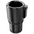 Portable 2-in-1 Car Cup Cooler & Warmer–12V Auto Beverage Balck