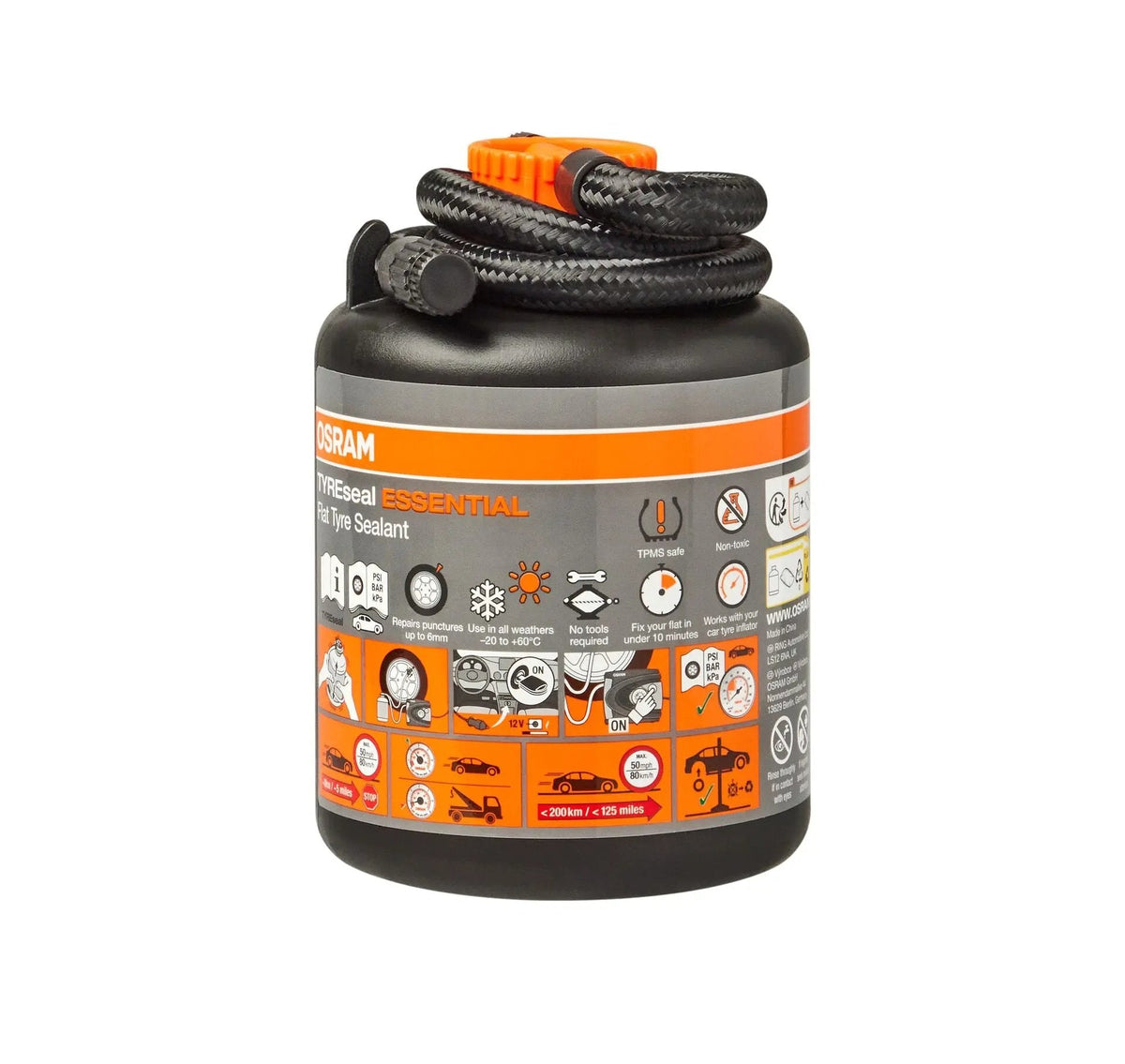 TYREseal KIT Reifendichtmittel 450ml ESSENTIAL OSRAM