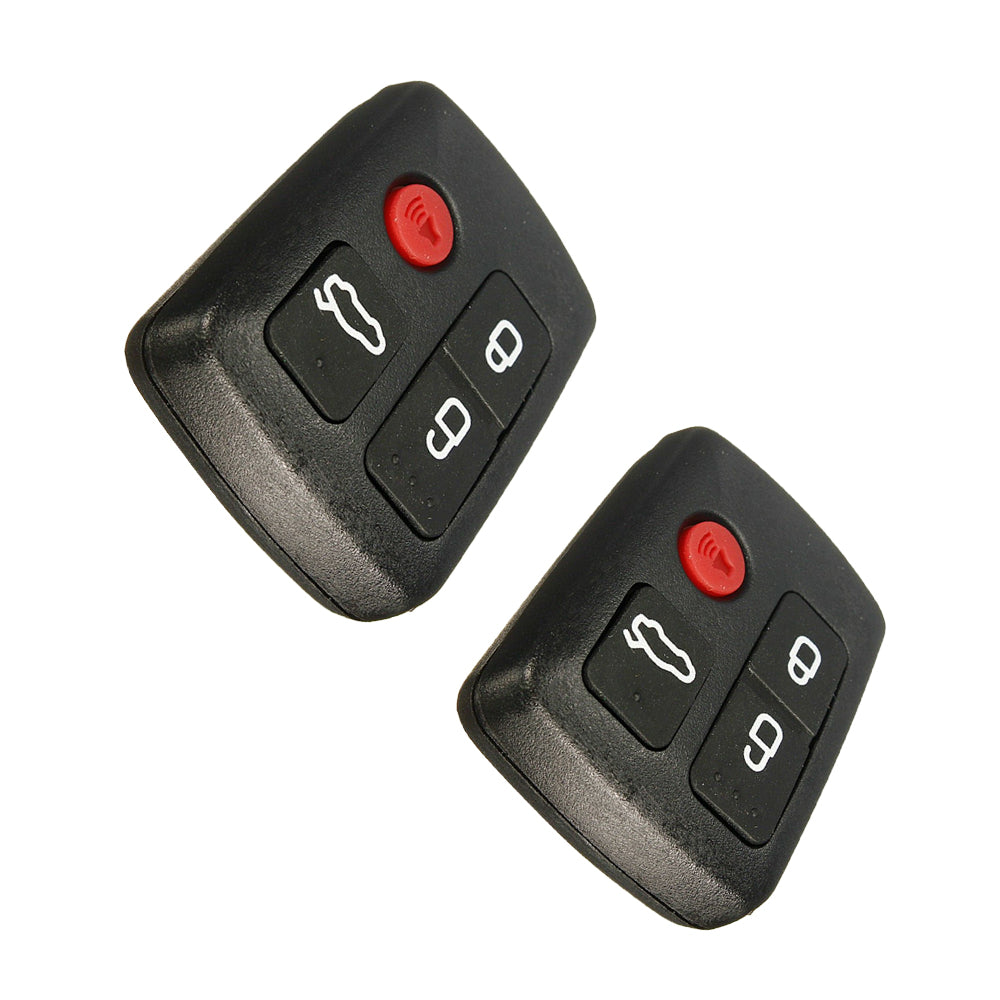 2x 4-Button 433MHz Remote Car Key Suitable for Ford Falcon BA BF