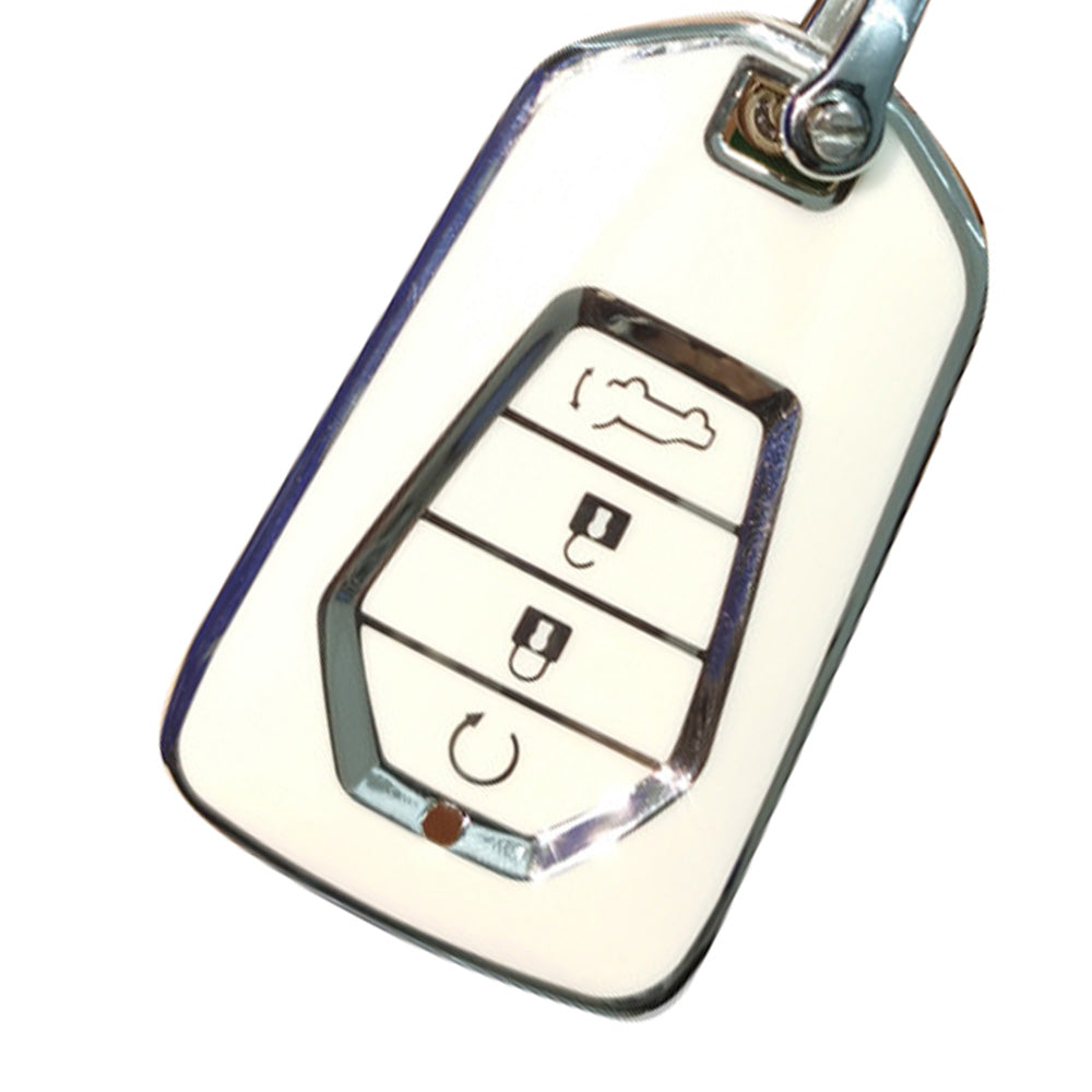 TPU 4-Button Car Remote Key Fob Cover Suitable for Isuzu D-MAX