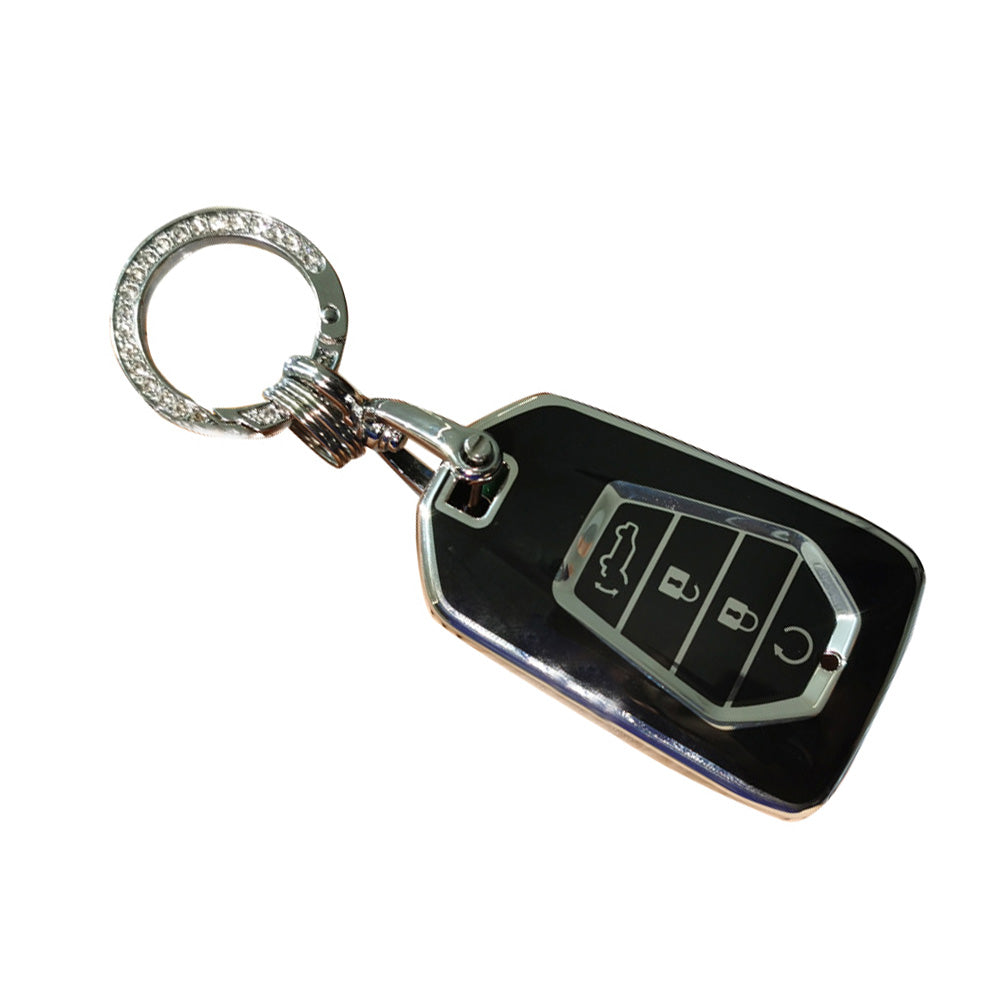 TPU 4-Button Car Remote Key Fob Cover Suitable for Isuzu D-MAX