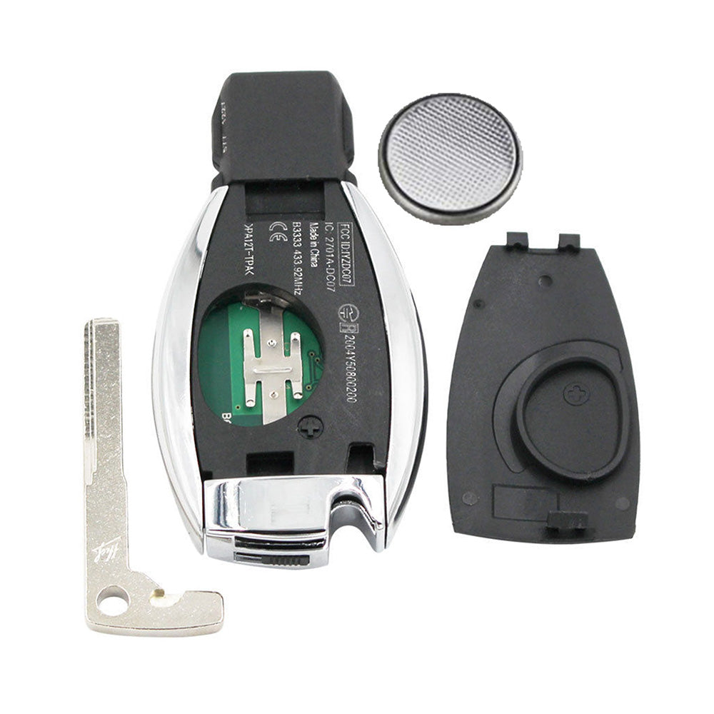 3 Buttons 433MHz Remote Car Key Suitable for Mercedes-Benz A-Class
